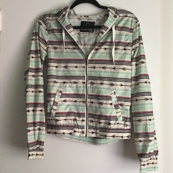 Empyre Jackets & Blazers - Printed rain coat